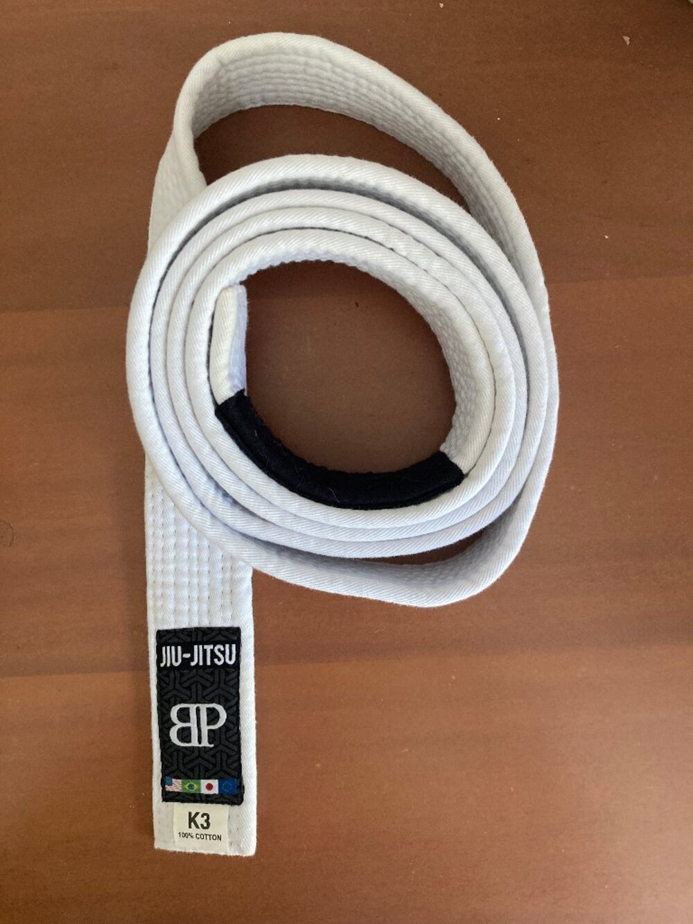 Break Point Kids Jiu-Jitsu White Belt Size K3